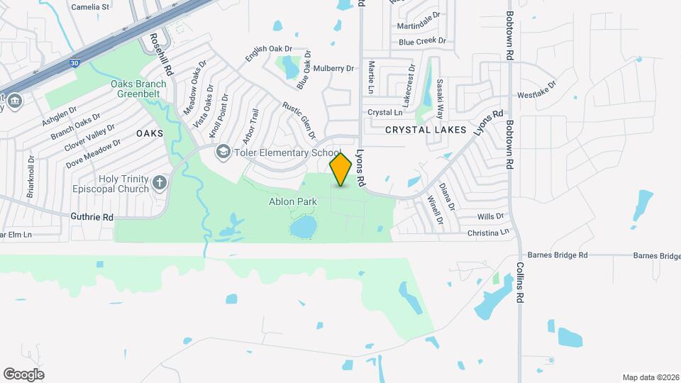 3905 Ablon Trail Map and Location Details