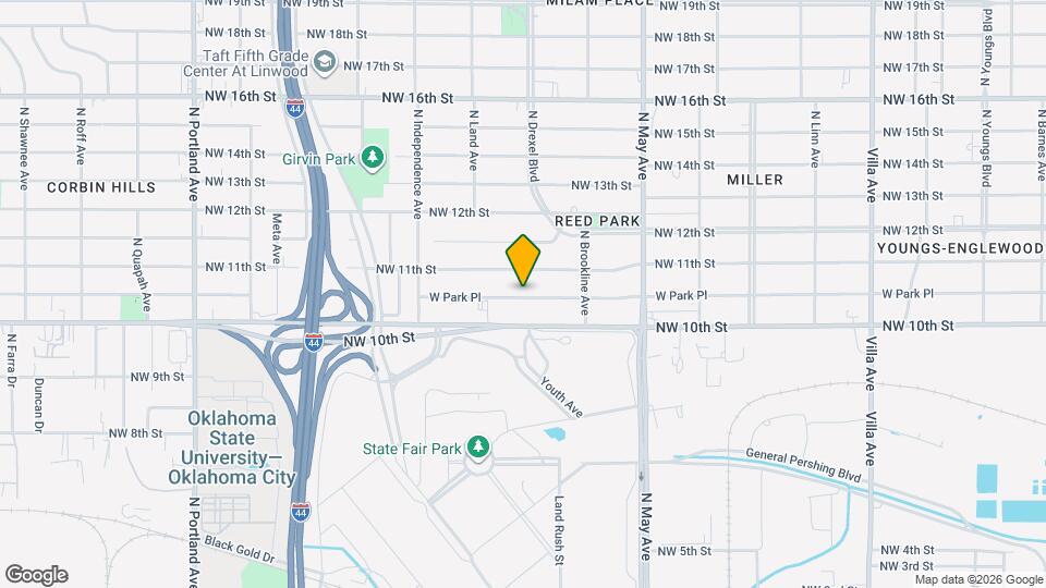 3105 W Park Pl Mapa y Detalles de la Ubicación