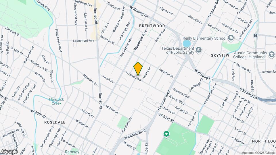 5301 Grover Ave Map and Location Details