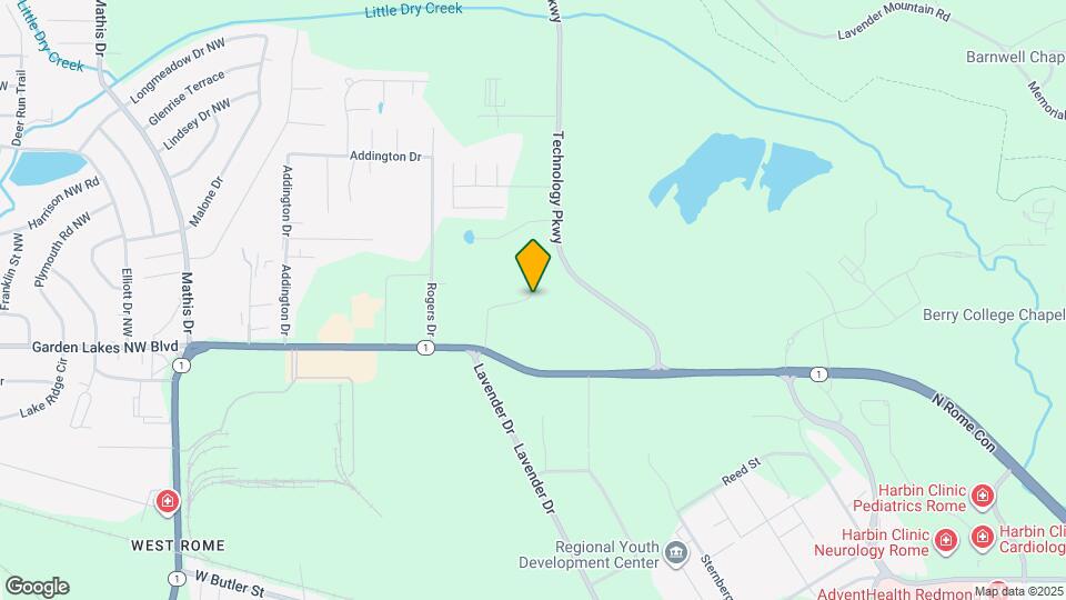 100 Asbury Dr Map and Location Details