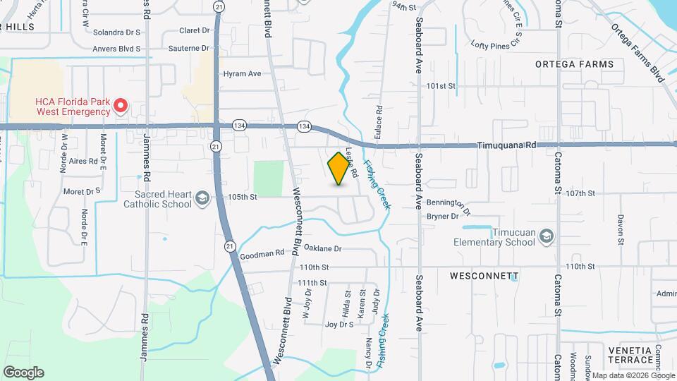 5861 105th St Map and Location Details