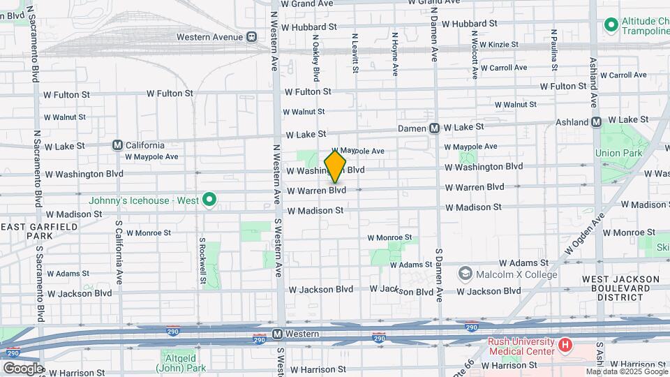 2238 W Warren Blvd Map and Location Details