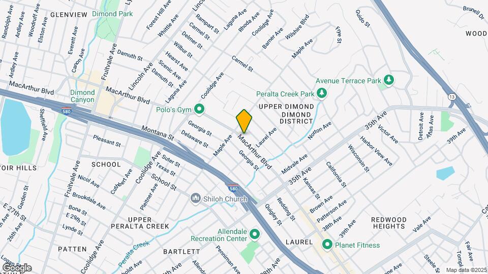 3042 MacArthur Blvd Mapa y Detalles de la Ubicación