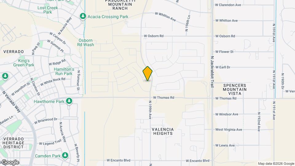 3100 N 199th Dr Map and Location Details