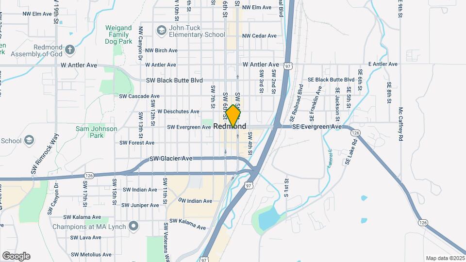 502 SW Evergreen Ave Map and Location Details