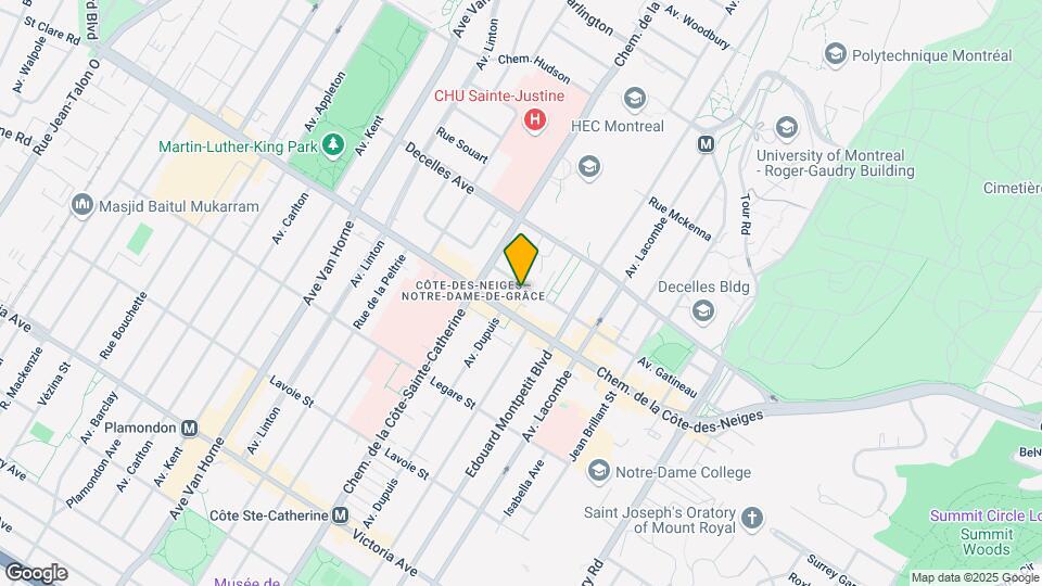 5614 Gatineau Av Map and Location Details