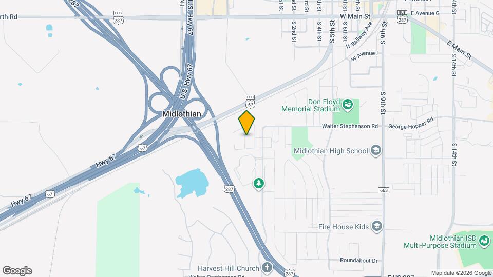 916 Chaparral Trail Map and Location Details