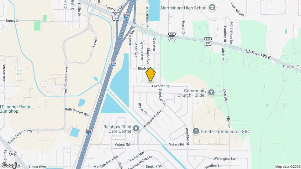 128 Foxbriar St Map and Location Details