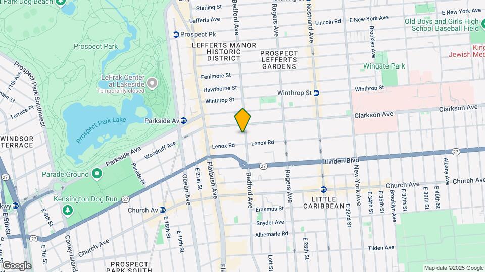 2042 Bedford Ave Mapa y Detalles de la Ubicación