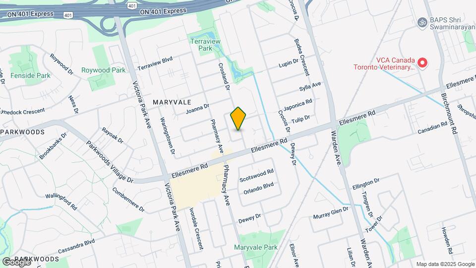 16 Crosland Dr Map and Location Details