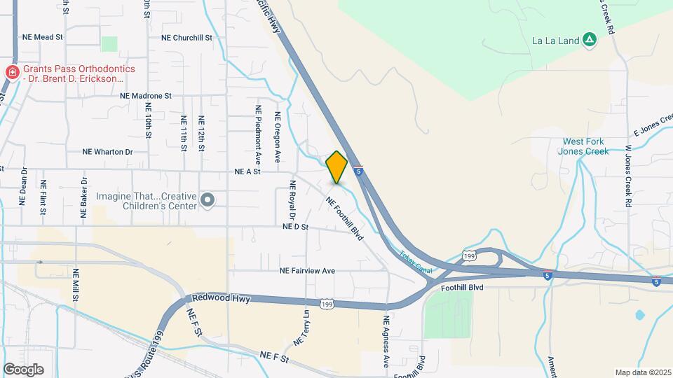 1658 NE Foothill Blvd Map and Location Details