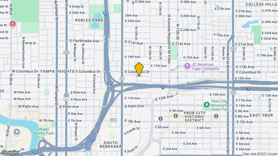 1003 E 15th Ave Map and Location Details