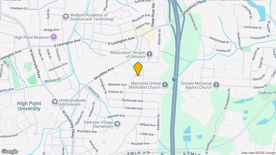 2208 Gable Way, Unit B Map and Location Details