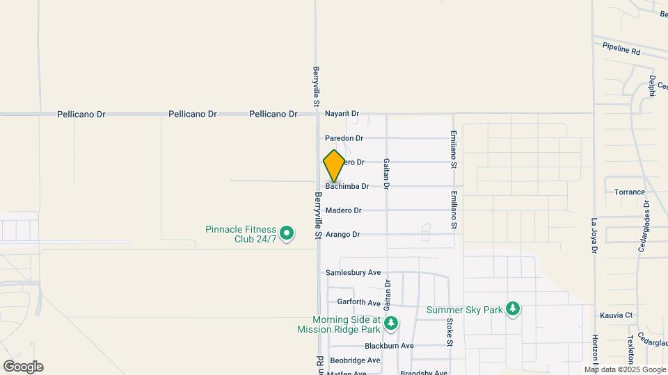 13620 Bachimba Dr Map and Location Details