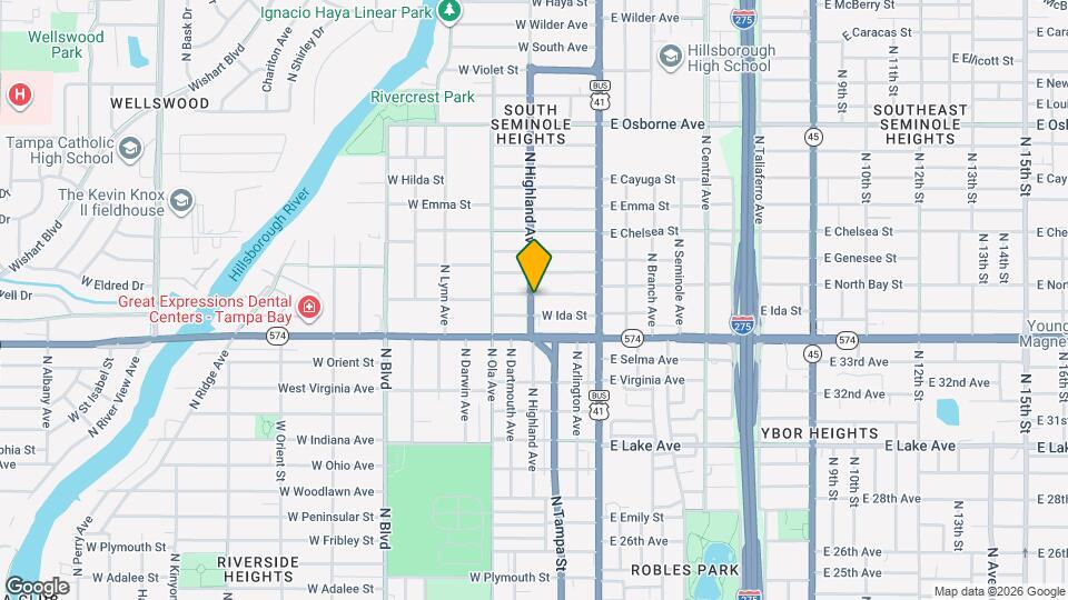 212 W North Bay St Map and Location Details