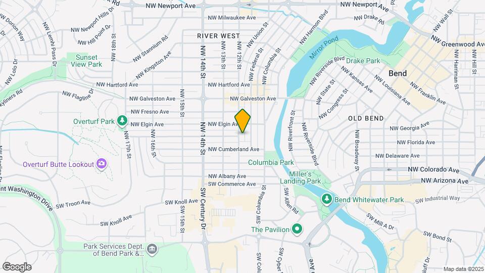 340 NW 12th St Map and Location Details