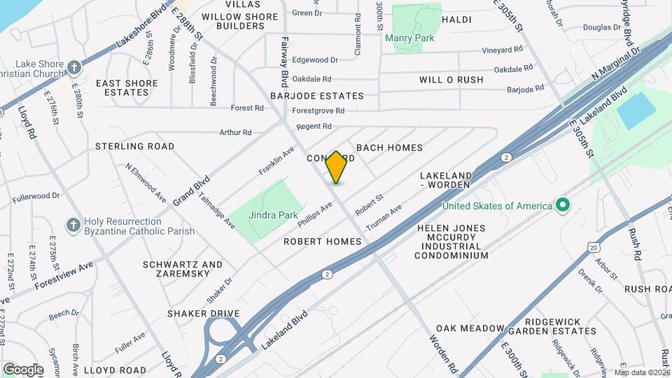 929 Worden Rd Map and Location Details