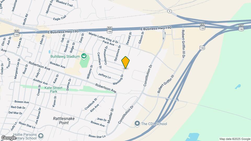405 Manning Dr Mapa y Detalles de la Ubicación