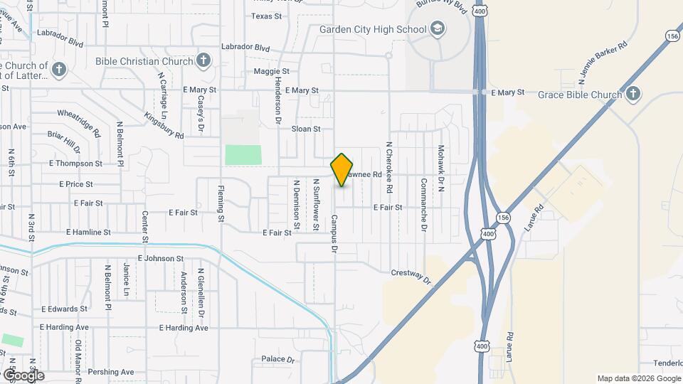 2108 Campus Dr Map and Location Details