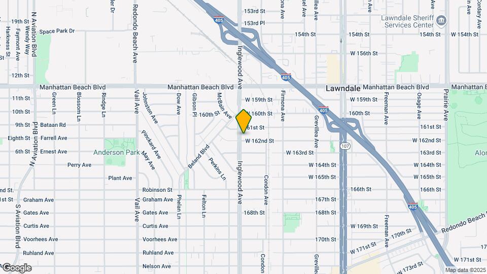 16120 Inglewood Ave Mapa y Detalles de la Ubicación