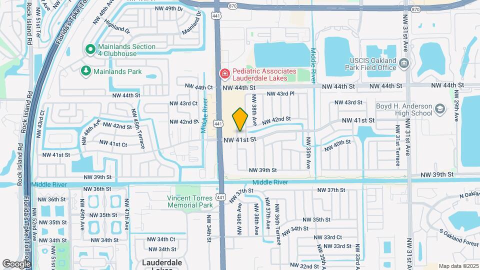 4110 NW 39th Ave Mapa y Detalles de la Ubicación
