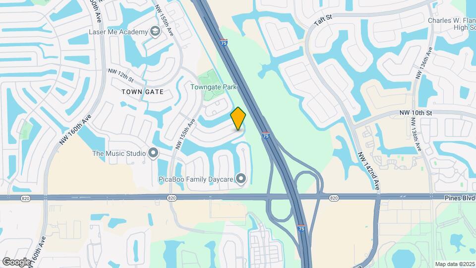 15106 NW 6th Ct Map and Location Details