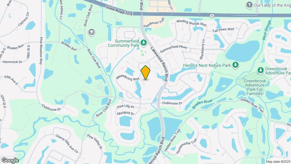 6619 Buttonbush Ct Map and Location Details