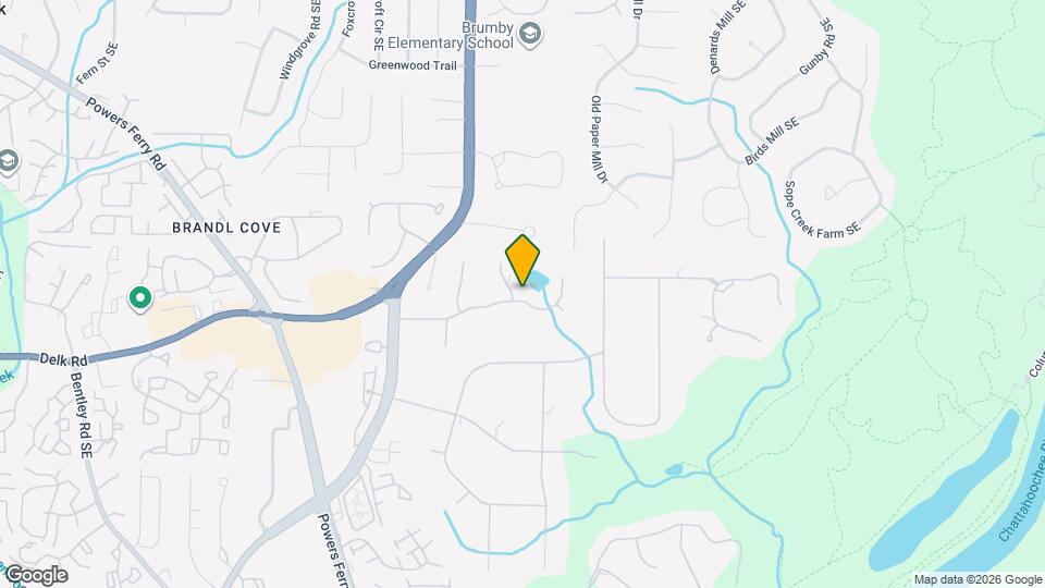 3201 Lakeridge Dr SE Map and Location Details