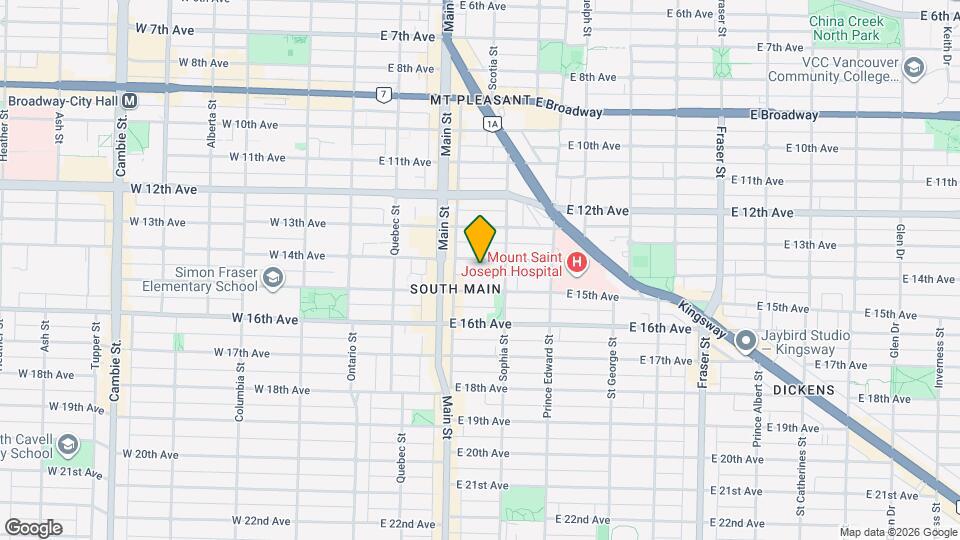 242 14th Av E Map and Location Details