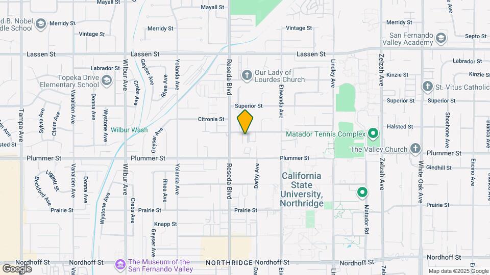 18424 Halsted Avenue Mapa y Detalles de la Ubicación