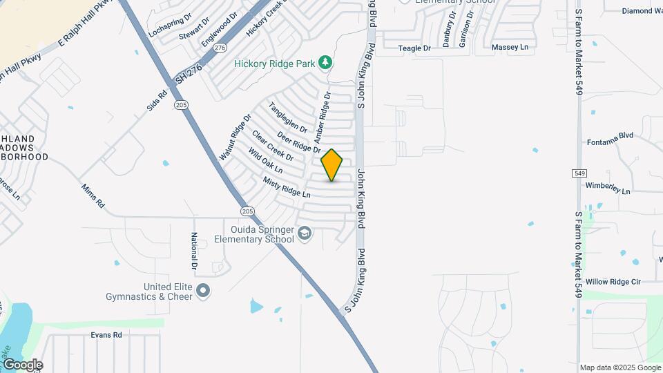3049 Dusty Ridge Dr Mapa y Detalles de la Ubicación