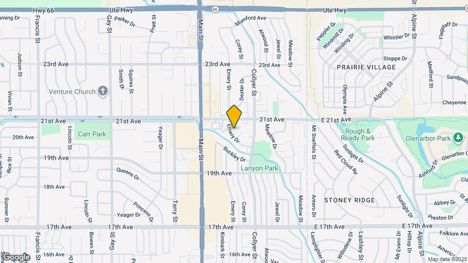 428 Emery Dr Map and Location Details