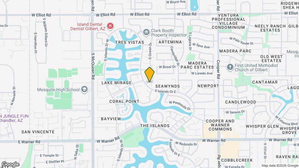 1219 W Sea Crest Dr Map and Location Details