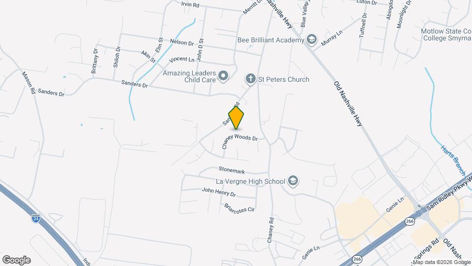 816 Chaney Woods Dr Map and Location Details