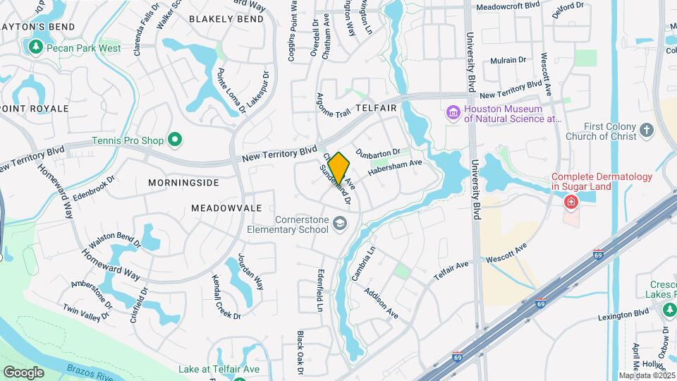 1606 Sunderland Dr Map and Location Details