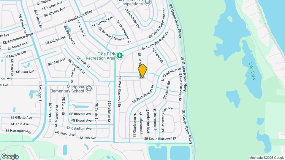 2325 SE Berkshire Blvd Map and Location Details
