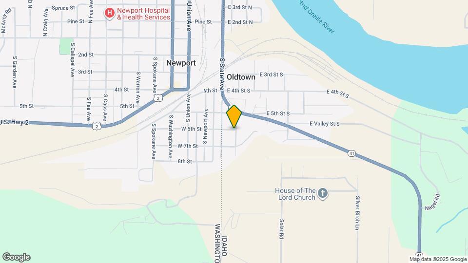 608 S Meadowdale Ave Mapa y Detalles de la Ubicación