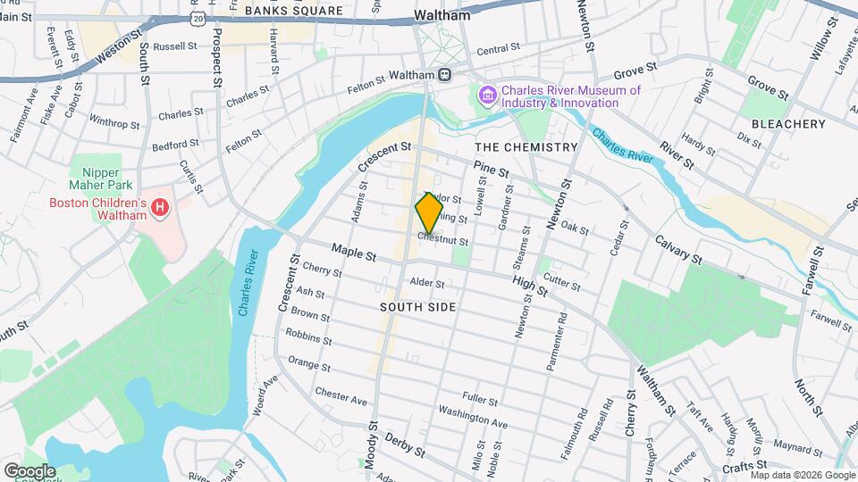 107 Chestnut St Map and Location Details