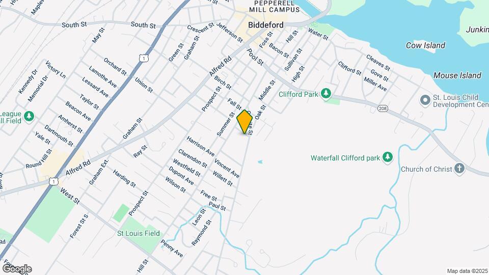 14 Cottage St, Unit 201 Map and Location Details