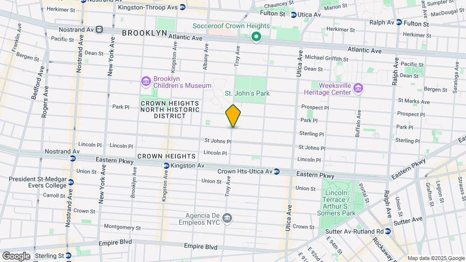 227 Troy Ave Mapa y Detalles de la Ubicación