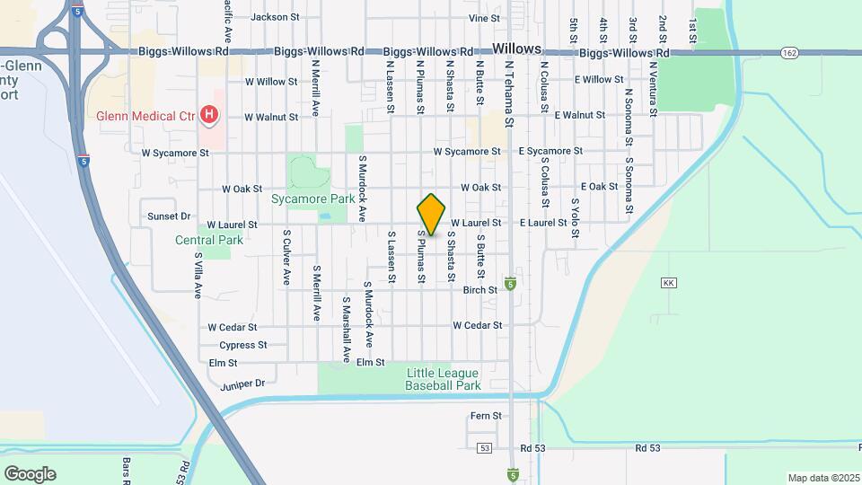 328 S Plumas St Map and Location Details