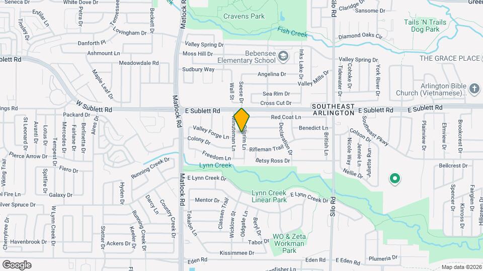 6306 Pilgrim Ln Mapa y Detalles de la Ubicación