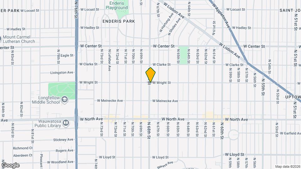 2478 N 68th St, Unit 2476 Mapa y Detalles de la Ubicación