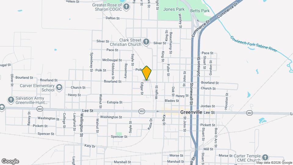 3211 Bourland St Map and Location Details
