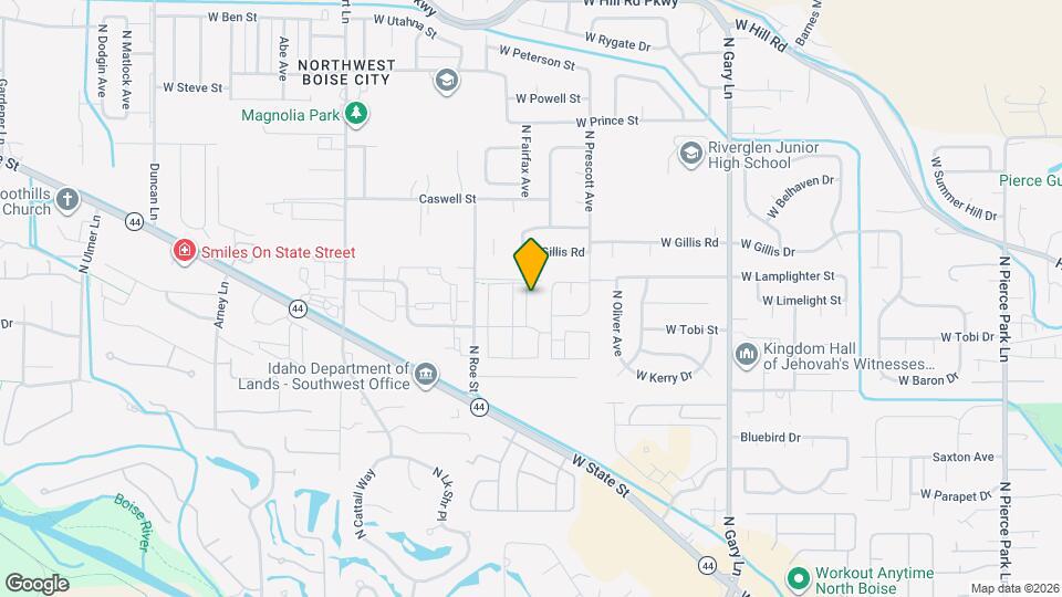 6150 N Fairfax Ave Map and Location Details