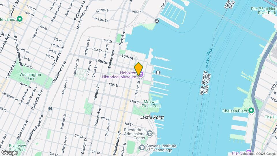 1300 Hudson St Map and Location Details