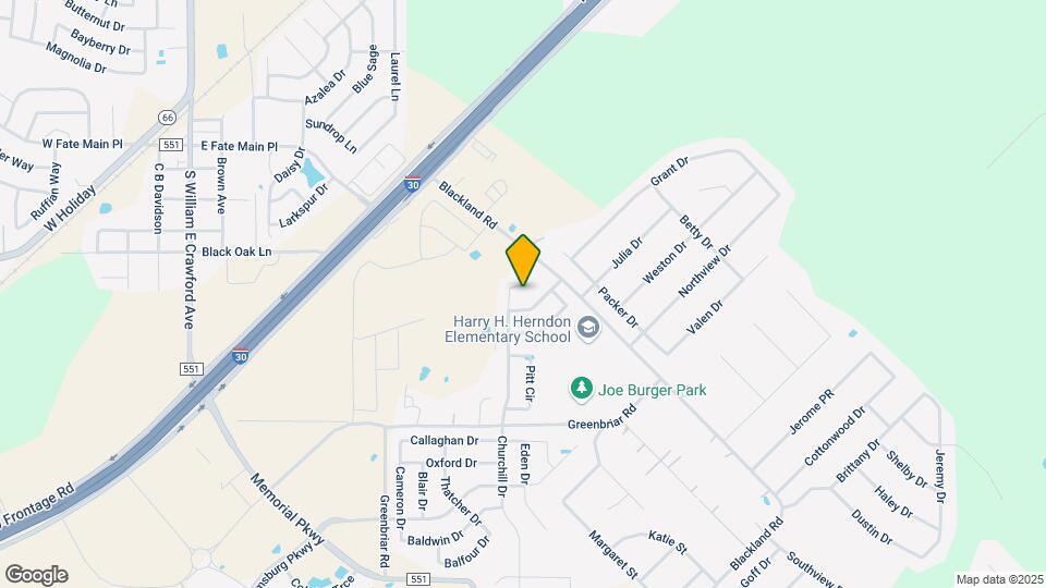 1132 N Churchill Dr Map and Location Details