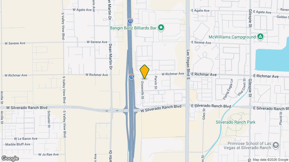 9540 Ensworth St, Unit 586 Map and Location Details