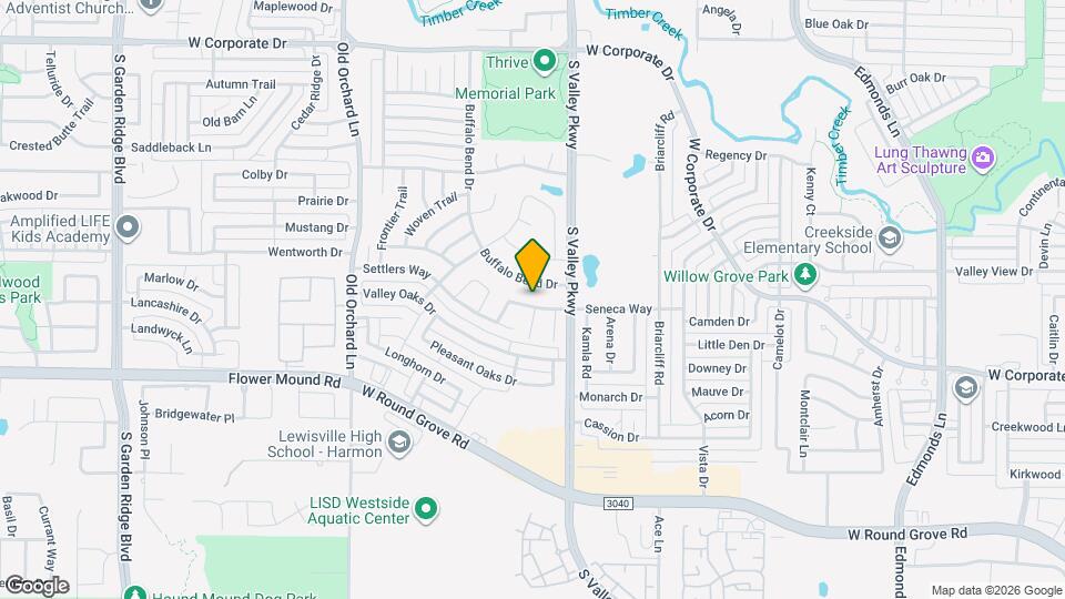 1119 Seneca Pl Map and Location Details