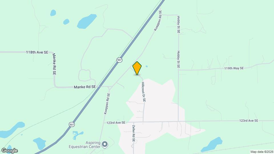 11925 Hillcrest Dr SE Map and Location Details